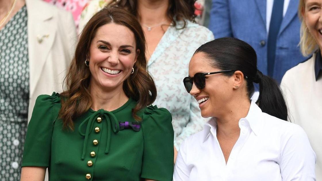 Кейт Миддлтон и Меган Маркл. Источник фото: The Sun