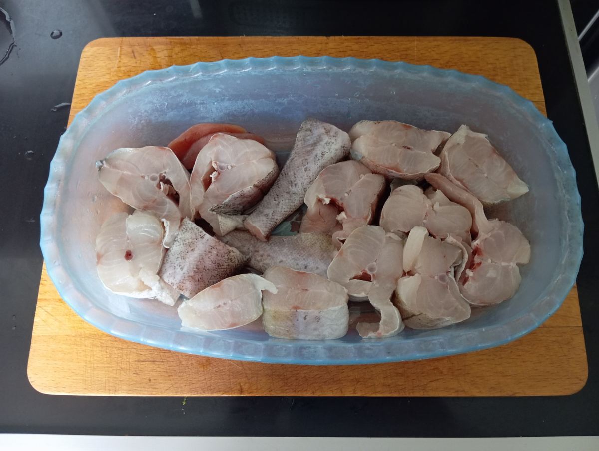 Минтай разделанный