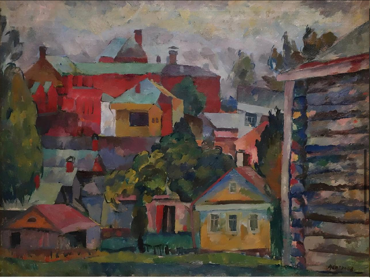 Аристарх Лентулов. «Загорск». 1922