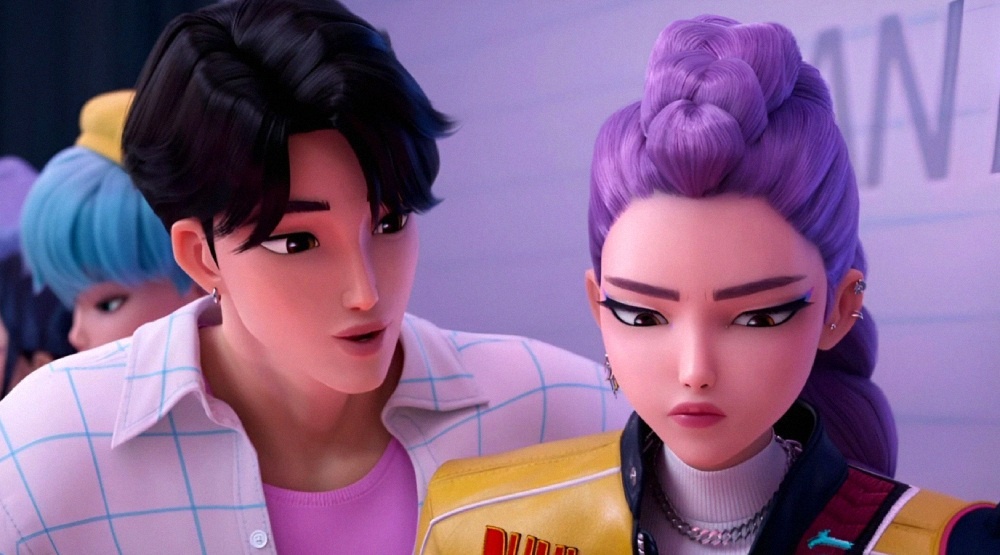     Кадр из мультфильма «Кей-поп-охотницы на демонов» (2025)