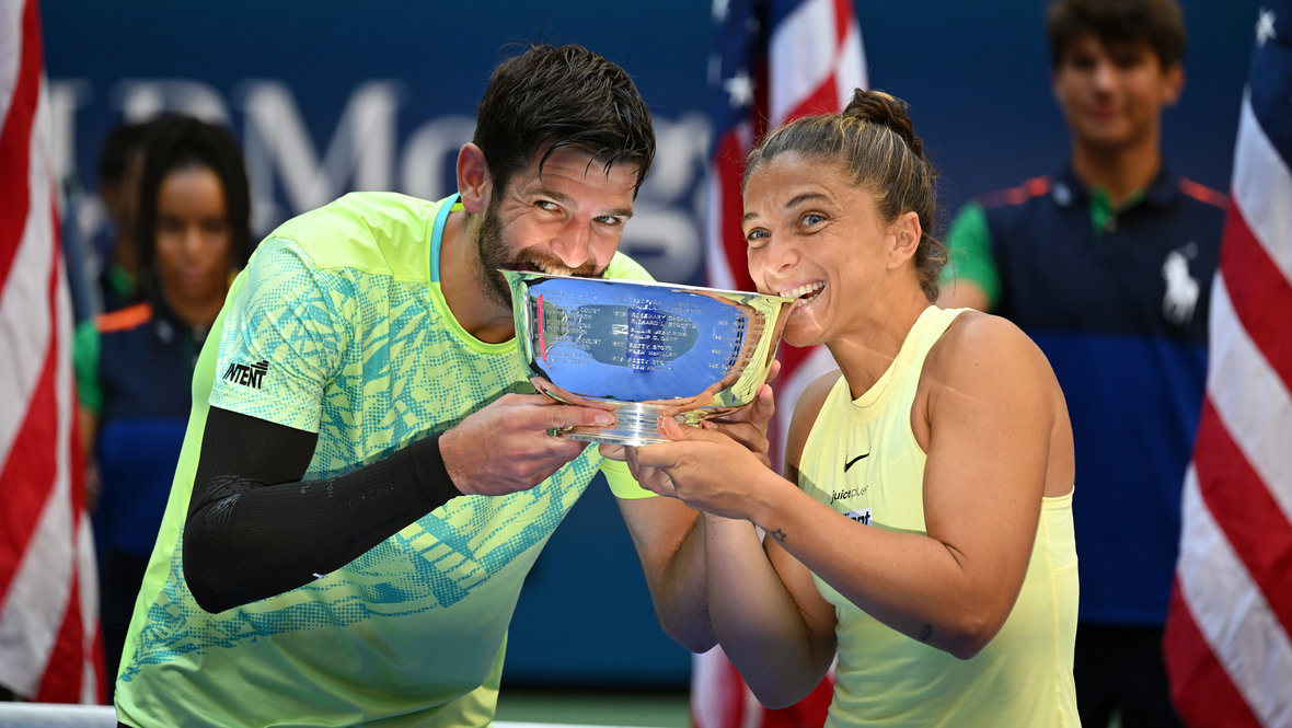    Победители US Open-2024 Андреа Вавассори и Сара Эррани не сразу получили место в сетке турнира 2025 года. Global Look Press