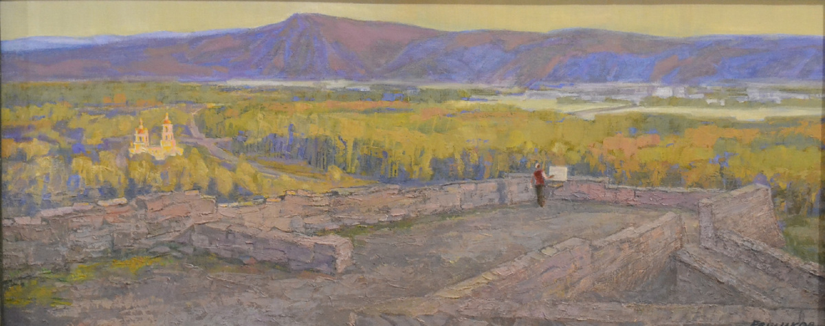 «Вечерний свет» (2023-2024 гг., холст, масло)