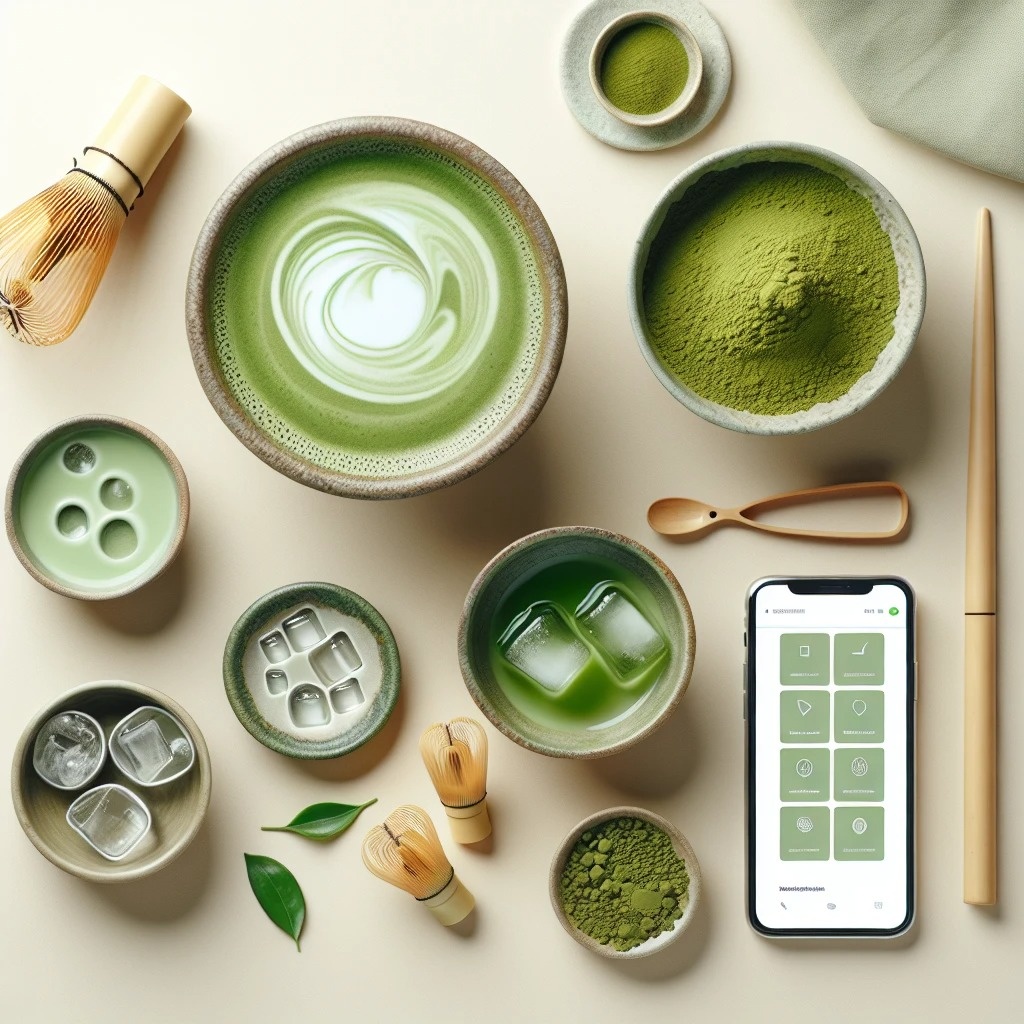 Матча и продукты