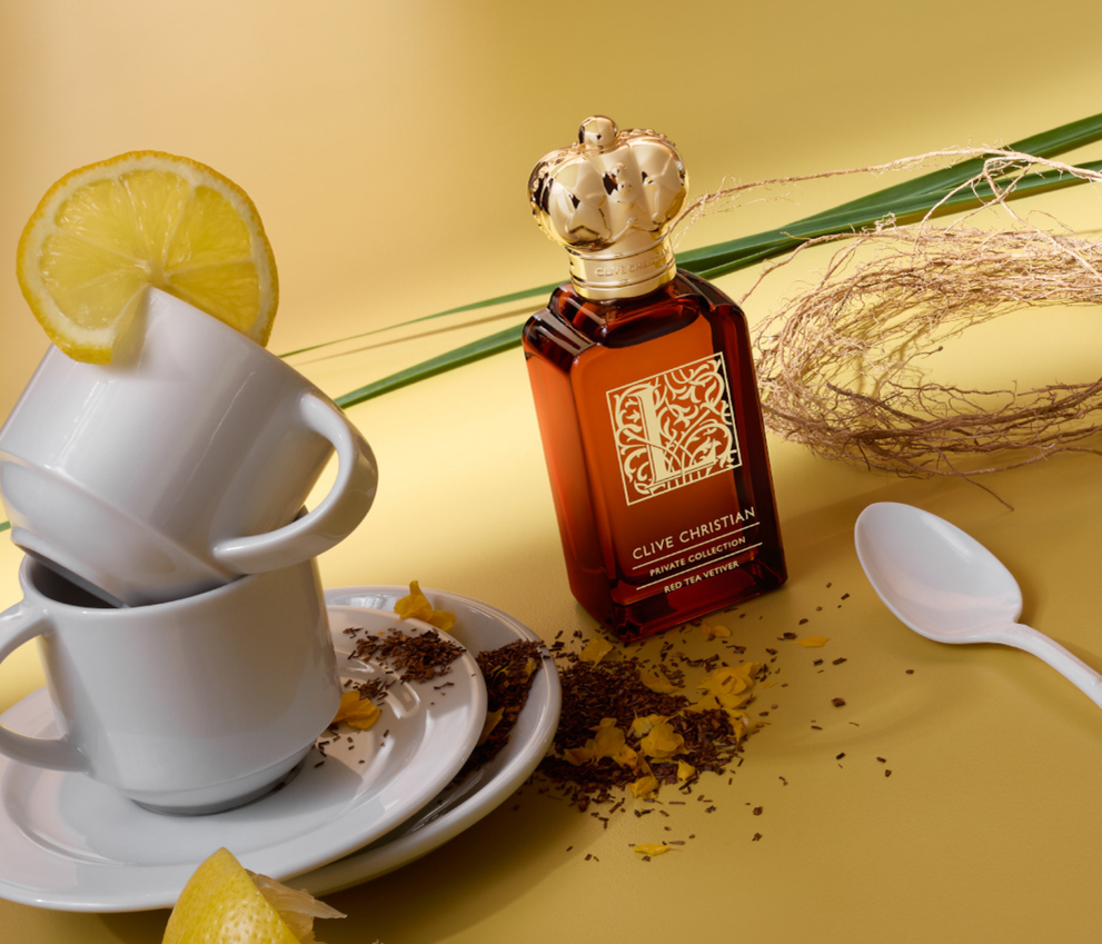 Red Tea & Vetiver - новый парфюм от Clive Christian, 2025