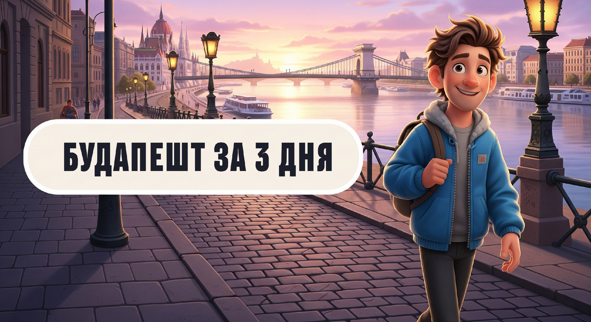 Готовы пройти Будапешт за 3 дня? Тогда этот маршрут для вас!