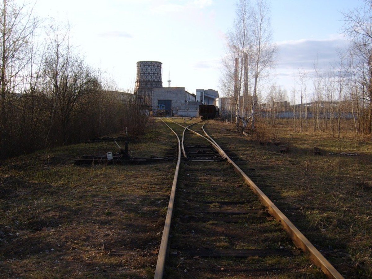 Подъездной путь, где я любил гулять в детстве