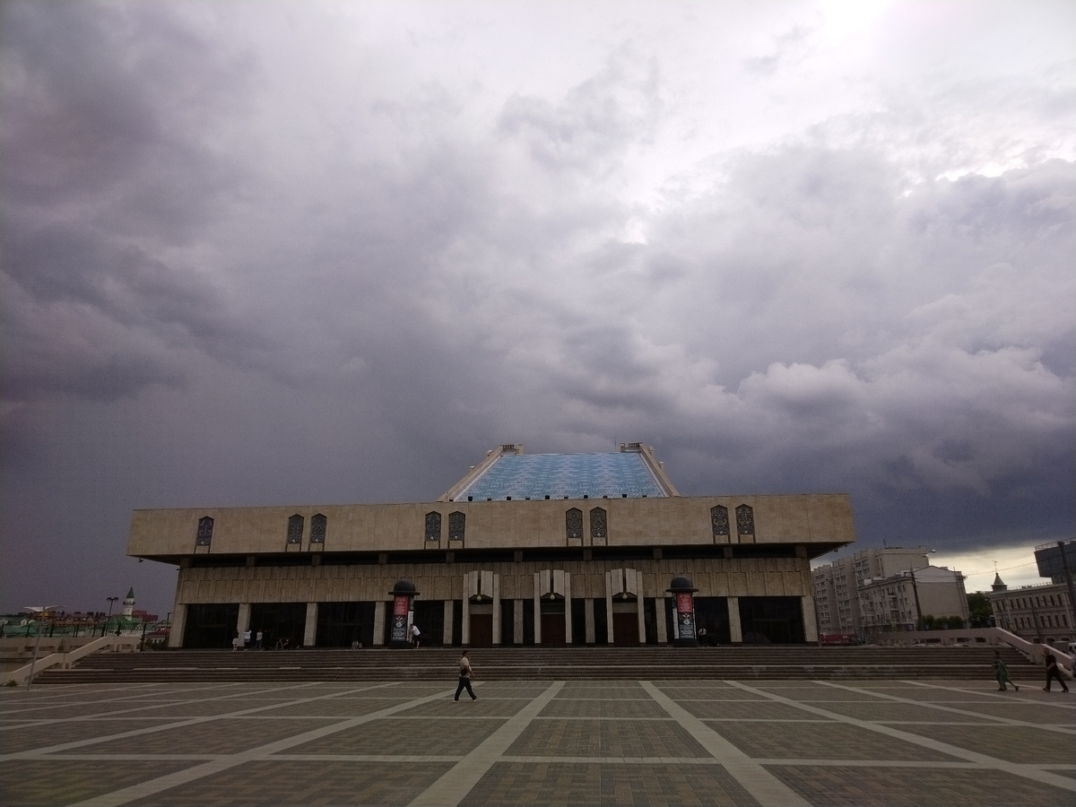 Старое здание театра им. Камала