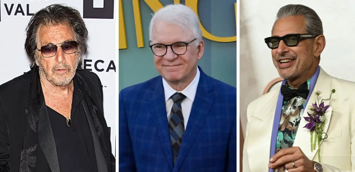 Аль Пачино, Стив Мартин. Джеф Голдблюм