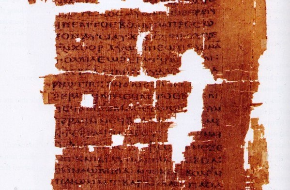 Первая страница «Евангелия Иуды», кодекс Чакос