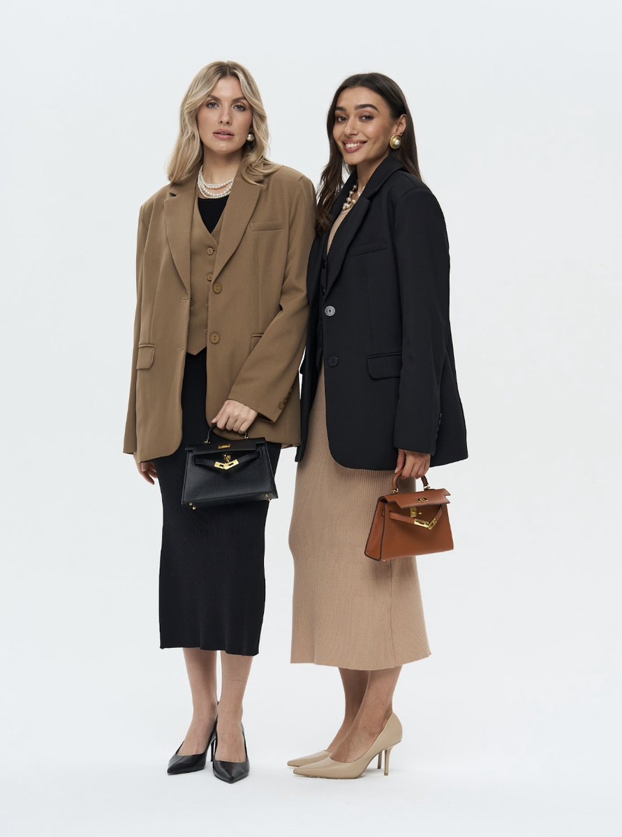 Lamoda: жакет бежевый MP002XW0TEJW, черный MP002XW0TEJV