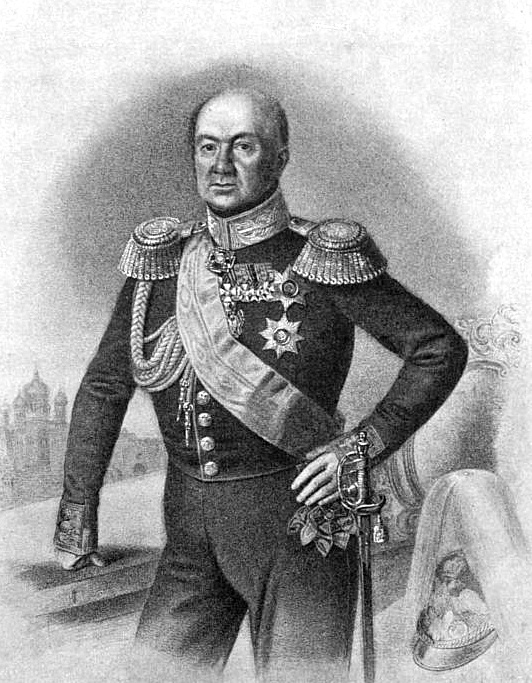 Генерал-адъютант граф А. А. Закревский. Гравюра по рисунку с натуры