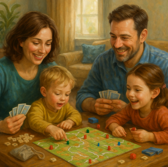 Настольные игры для всей семьи