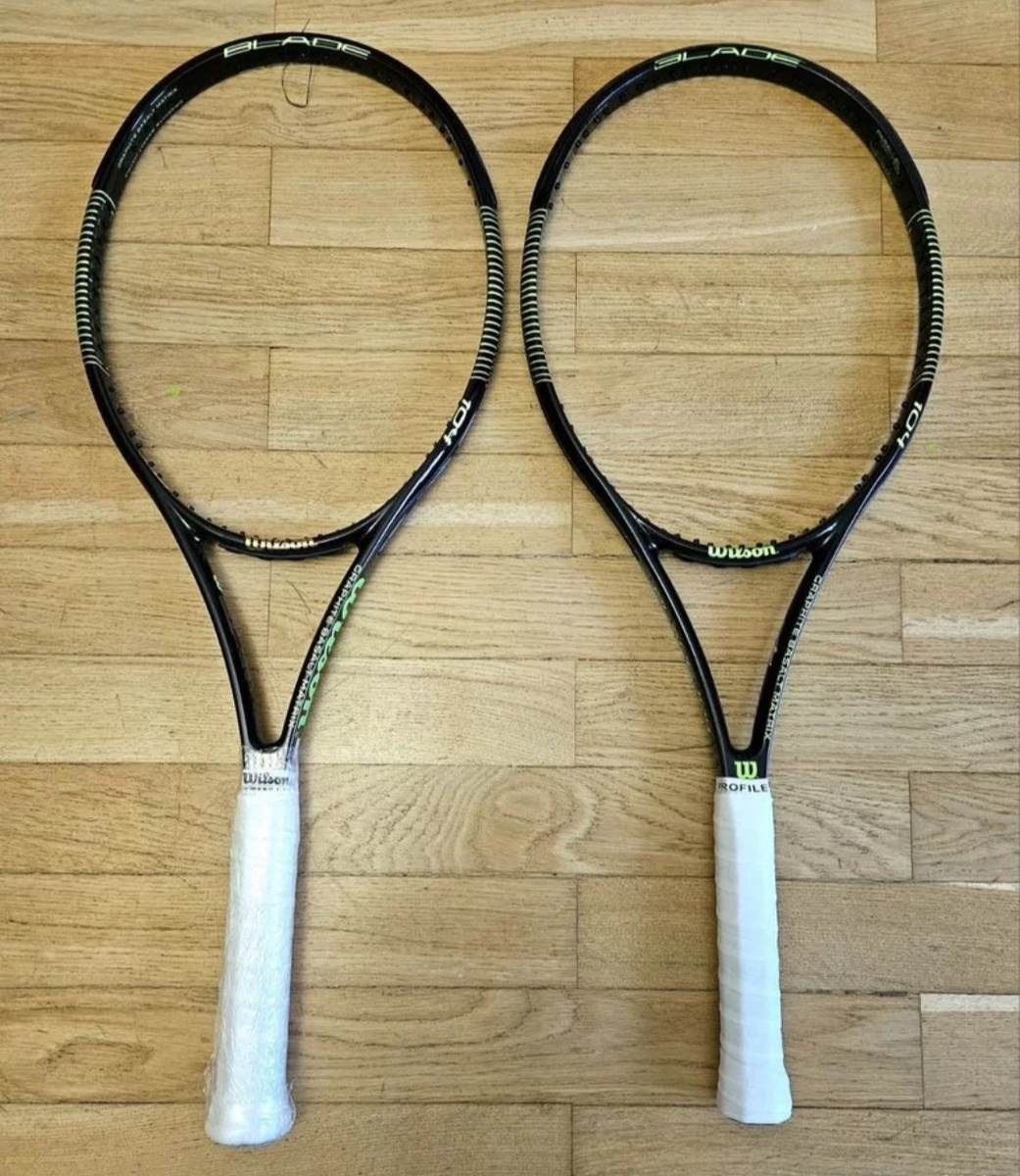 Слева - громадная личная ракетка Серены, справа - ритейл, который смотрится значительно меньше по габаритам, несмотря на длину в 69,9 см😲