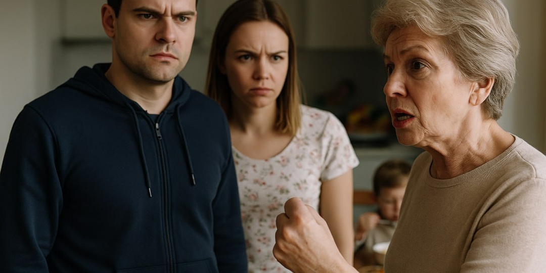 — Ты меня потерял, сынок. — знать вас больше не хочу. Ты теперь против матери идёшь, отец бы этого не одобрил