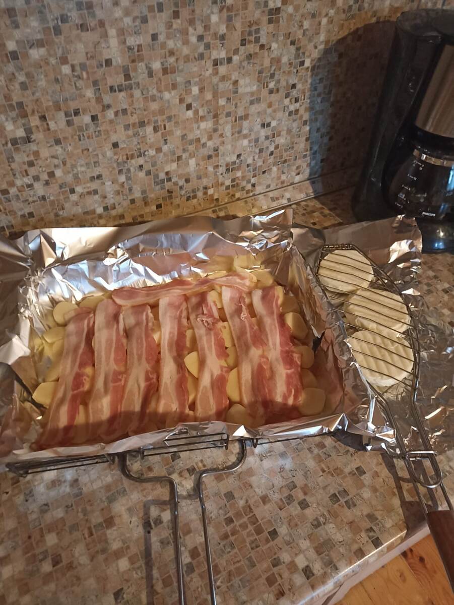 Вот такой натюрморт с беконом