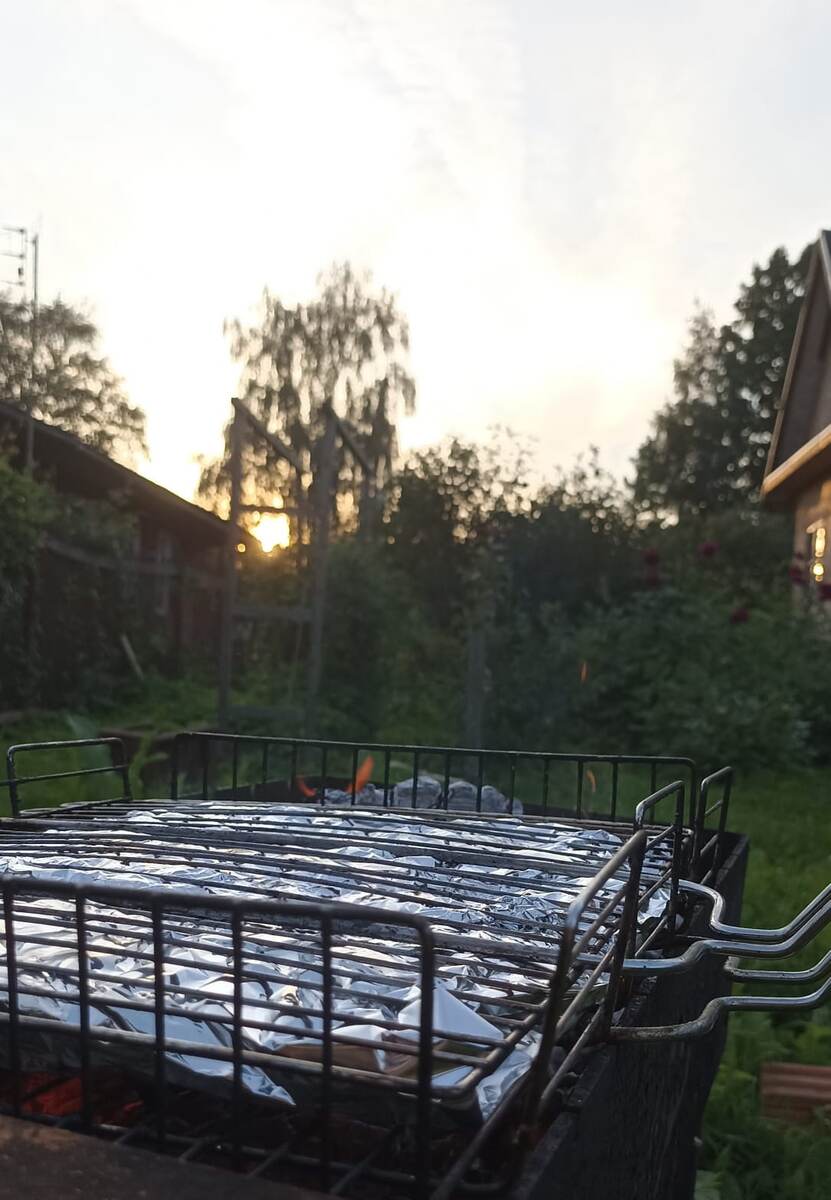 Запекается картошечка