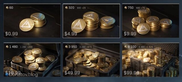    Дельта коины в магазине Delta Force