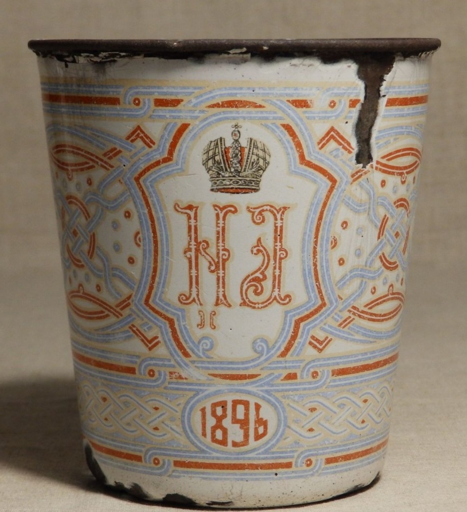 Коронационный стакан Николая II 1896 год