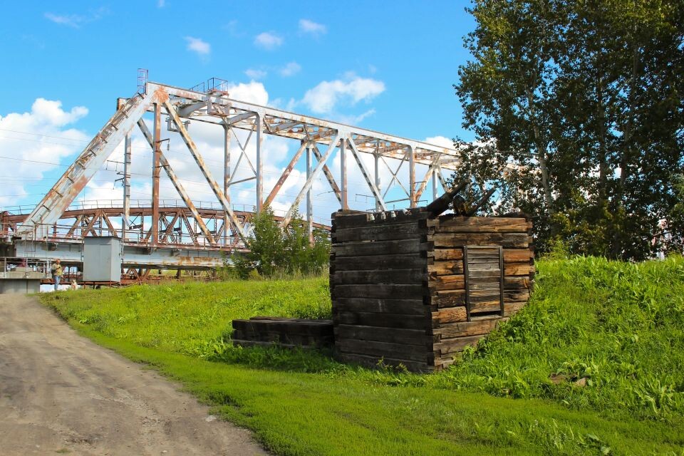    Вид на новый железнодорожный мост в Тальменке. Источник: Евгения Кочеткова/"Толк"