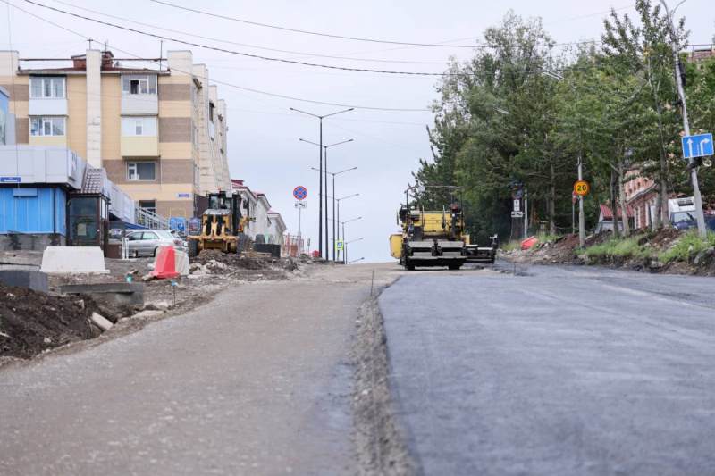 Фото: Работы на улице Ленинской в Петропавловске-Камчатском / kamgov.ru