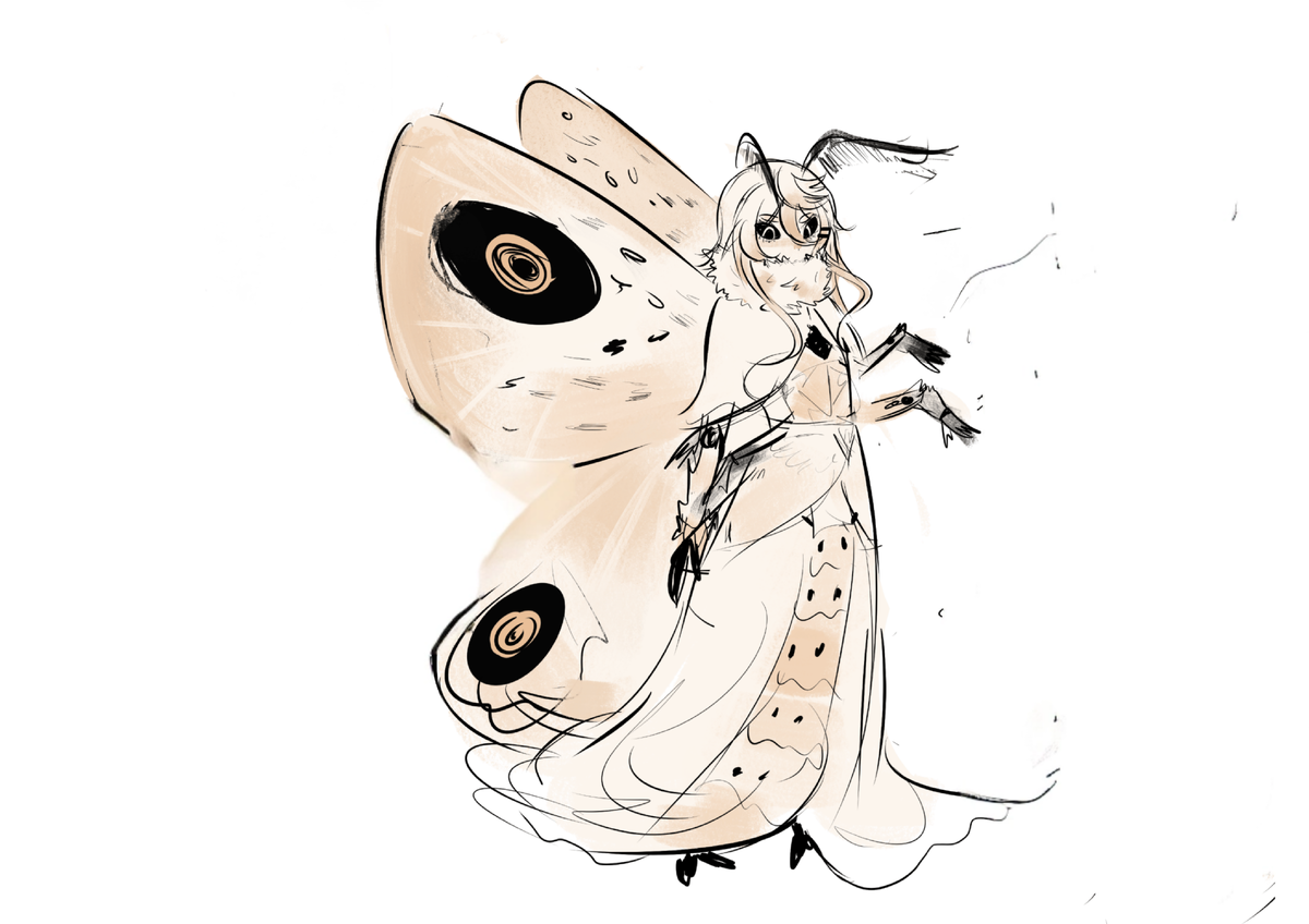 Где ты, мой ковёр? Я лечу к тебе... (Картинка - toyhou.se.)