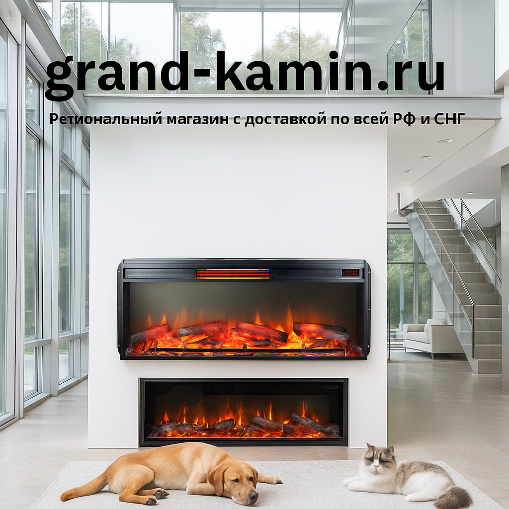    Электрический камин Foton 42 LED FX QZ создаст атмосферу уюта и стиля в вашем доме с эффектом живого пламени и управлением одним нажатием кнопки Kamin