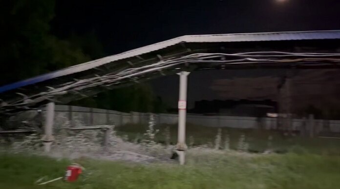    Кадр из видео в ТГ-канале "Мэр Стрежевого"