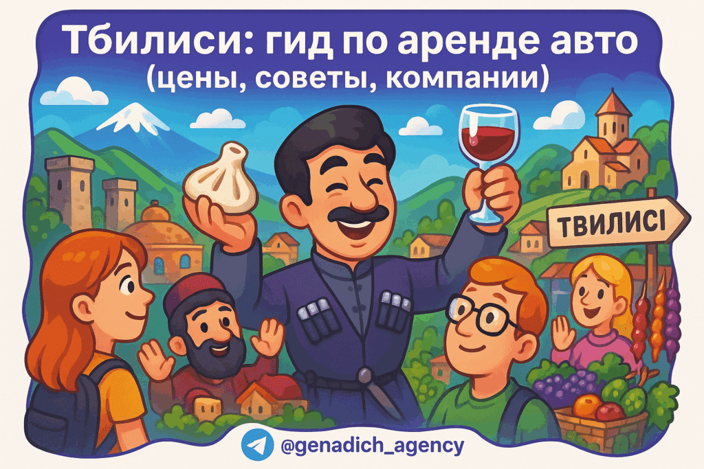    Тбилиси: гид по аренде авто (цены, советы, компании) genadich