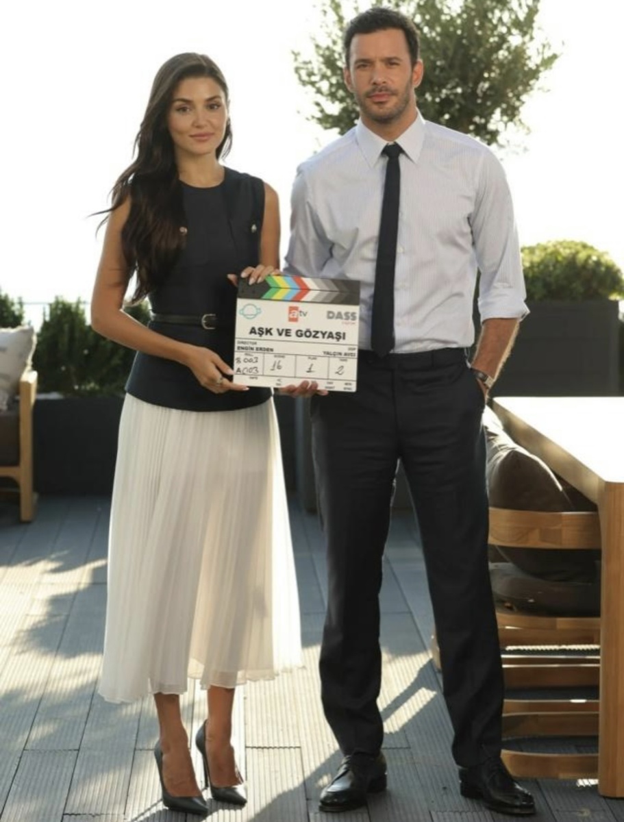 Съемки сериала «Королева слез» с Барышем Ардучем и Ханде Эрчел