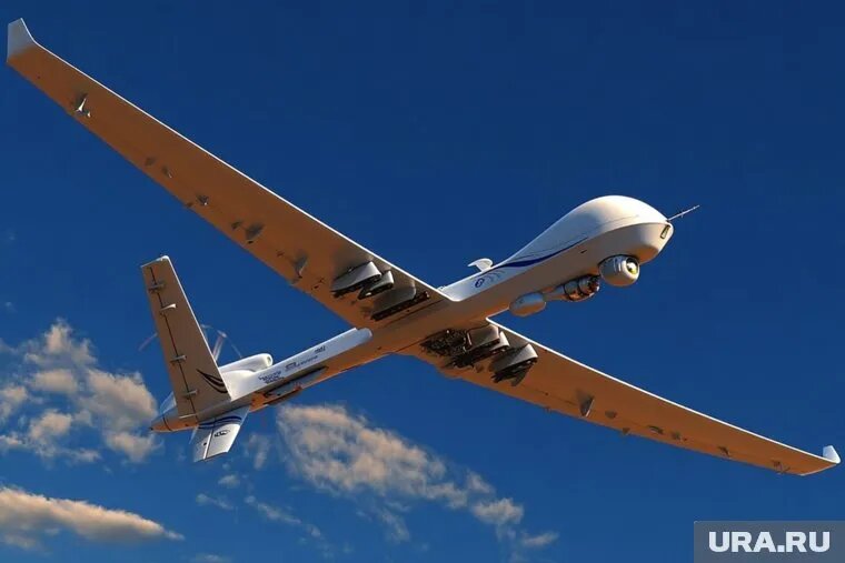 В нескольких регионах России звучит опасность атаки дронов Украины. Фото: Создано в Midjourney © URA.RU