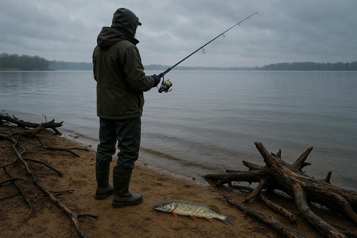 Октябрь–декабрь — время жора. Щука, окунь, судак активны