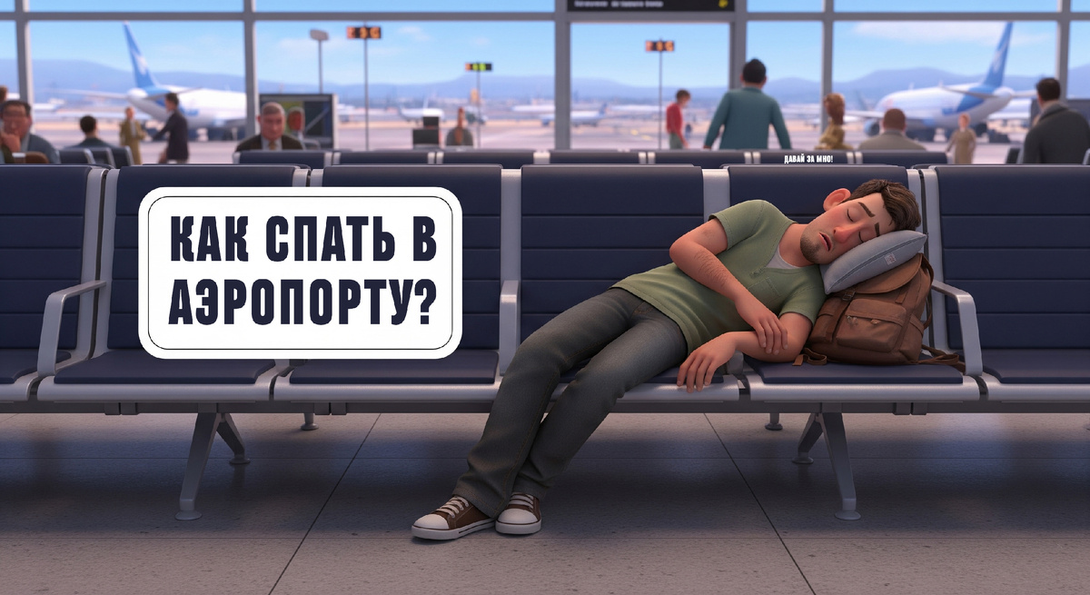 Давай за мной! А поспим, если что, в аэропорту )