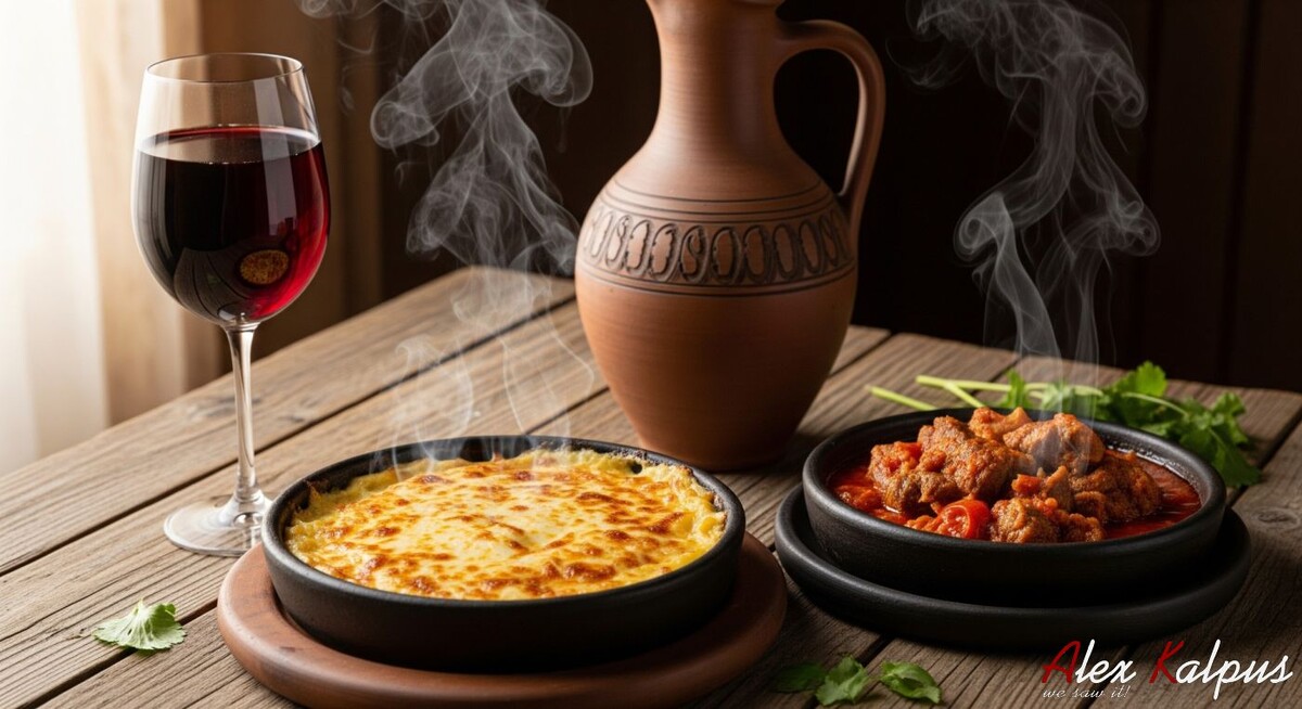 Рецепт Ташмиджаби - картофельный шедевр сванских горю Блюдо и мясо чашушули