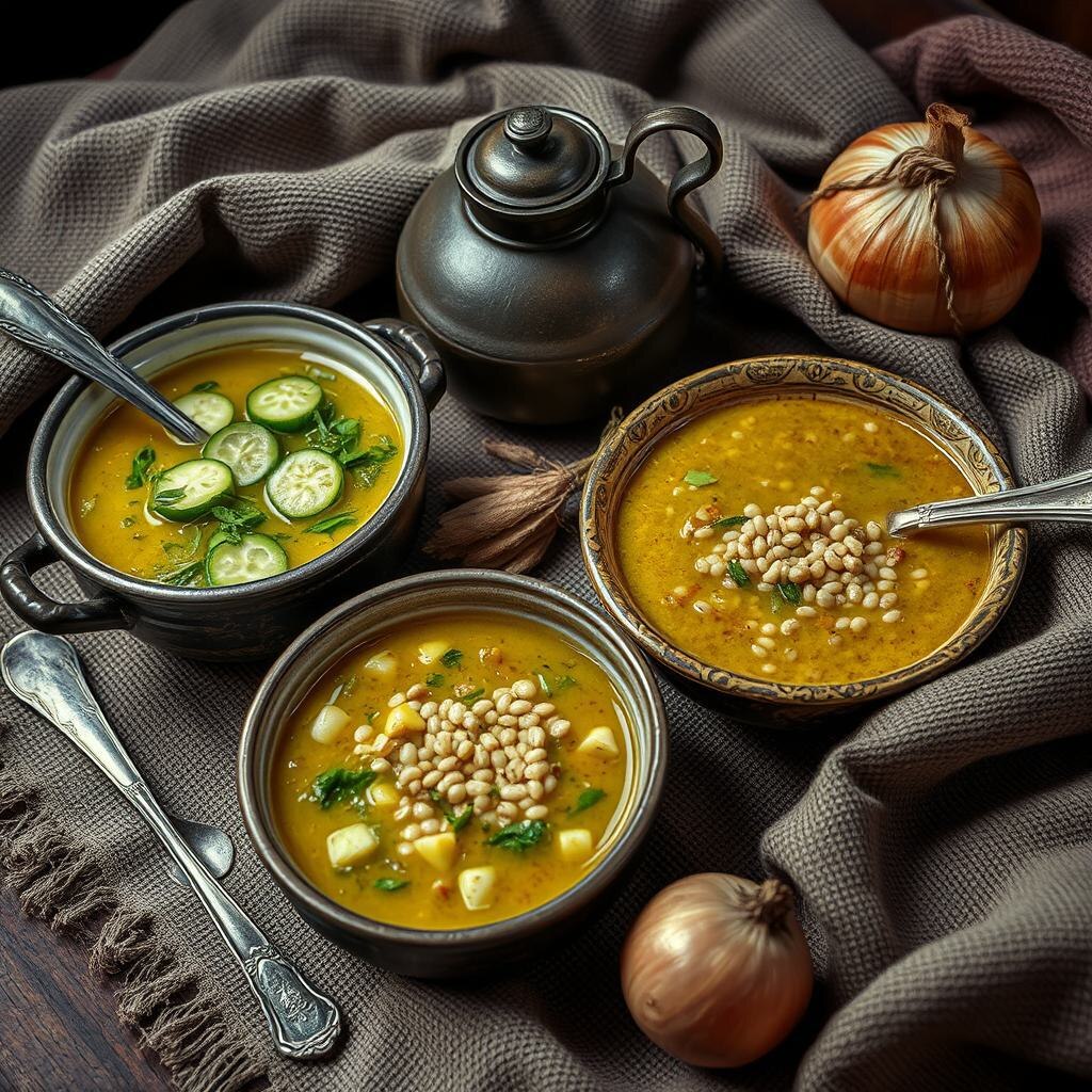 Забытые супы русской кухни