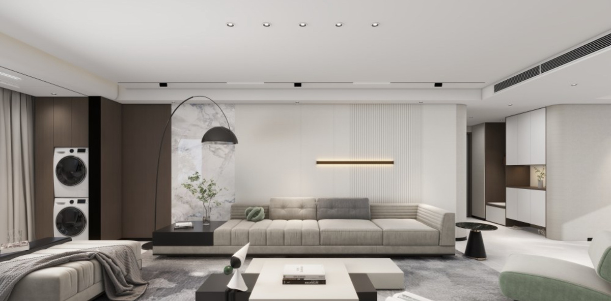 стеновые панели в дизайне гостиной 