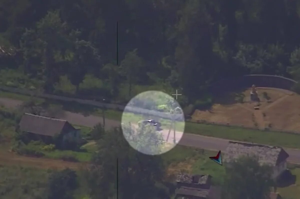    Минобороны РФ показало кадры поражения спецназа ВСУ в Сумской области