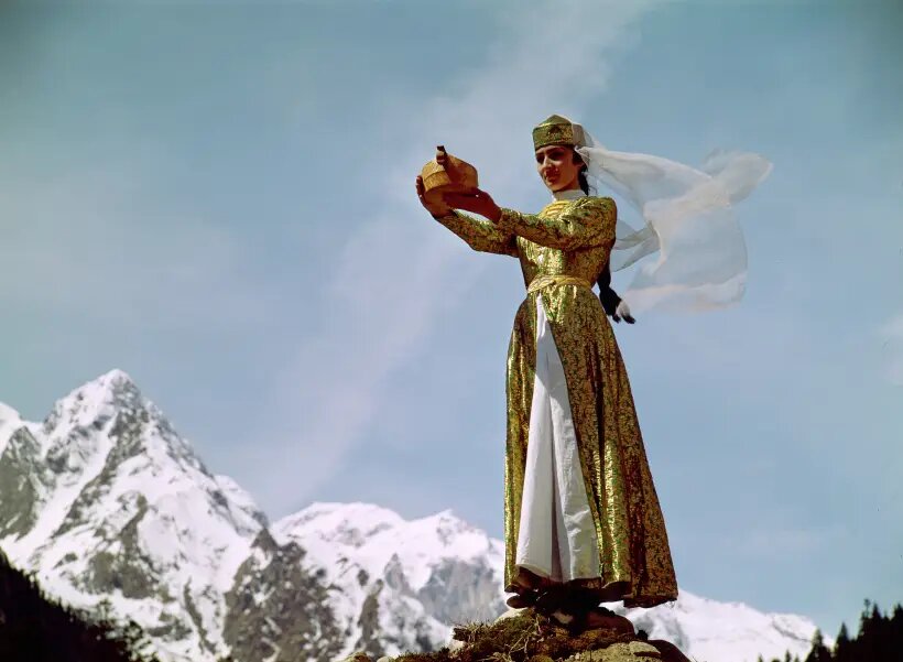  Айран издавна пили на Северном Кавказе, в Турции и на Балканах   © РИА Новости. Б. Логинов