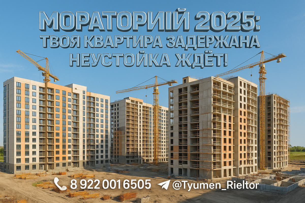    Мораторий 2025: твоя квартира задержана? Неустойка ждет! Святослав Шакин