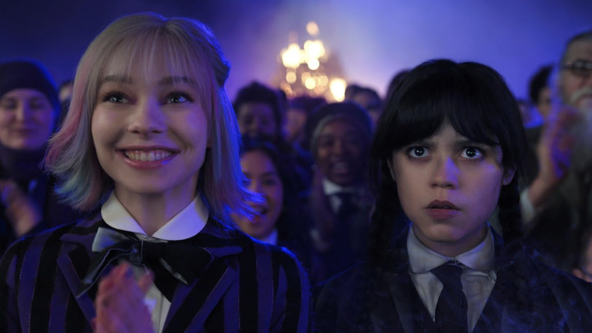 Кадр из сериала "Уэнздей"