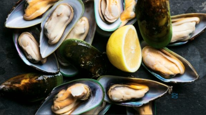 Мидии с лимоном 