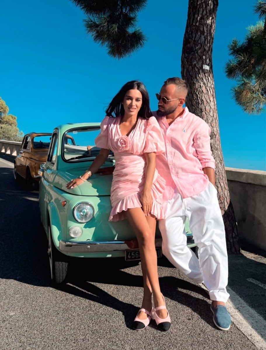 Ксения Бородина и Николай Сердюков. Фото: соцсети/@borodylia