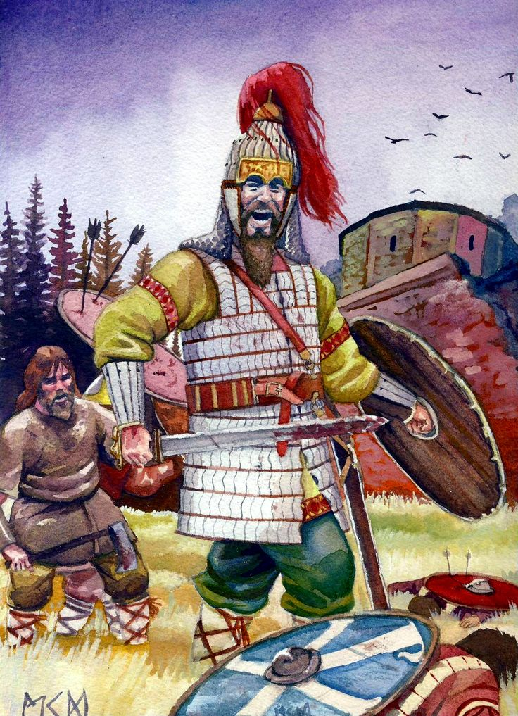 Лангобардский воин