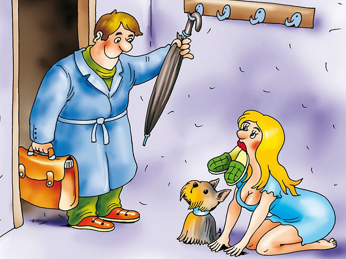 Хозяин пришел.