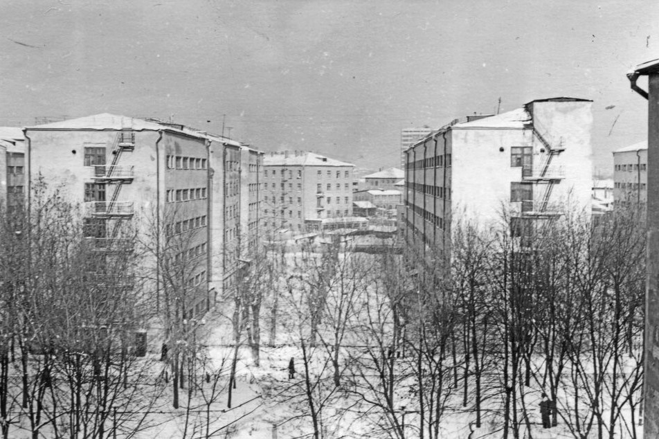Всехсвятский студгородок, 1967–1972 гг. Фото: pastvu.com