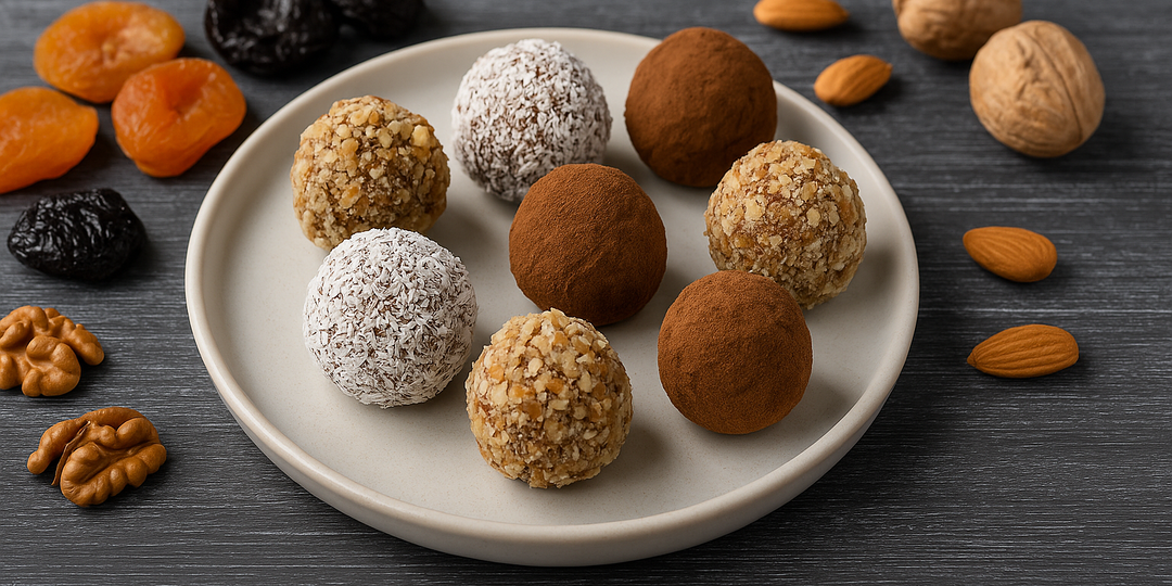 Полезные конфеты из сухофруктов, орехов и мёда — сладость без вреда