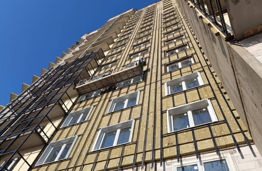     На фото ход строительства ЖК «Десяткино 2.0»