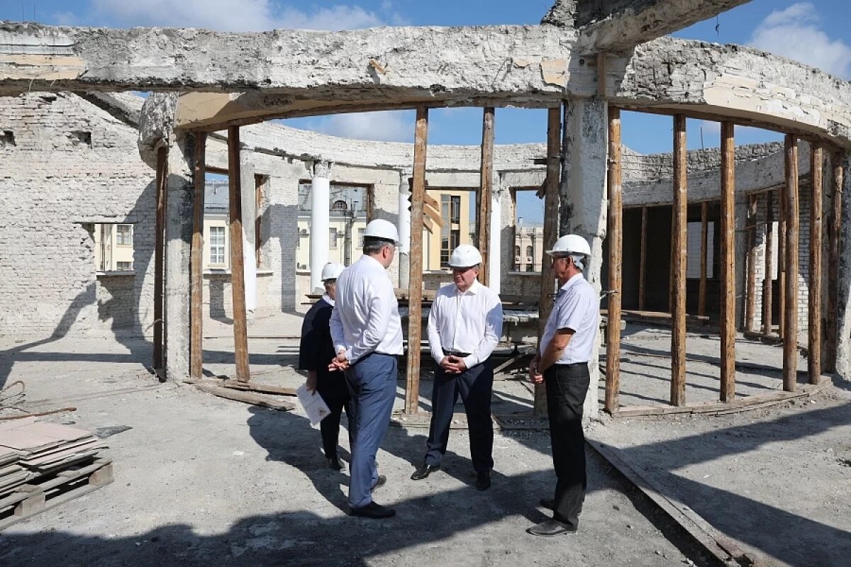    Андрей Бочаров анонсировал открытие Сталинградского Эрмитажа