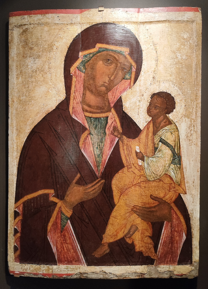Богоматерь Одигитрия Грузинская. Музей русской иконы им. Михаила Абрамова