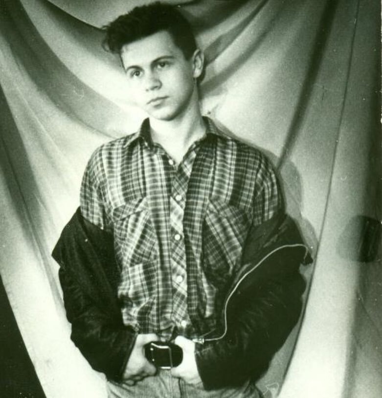 Фото: Павел в молодости 