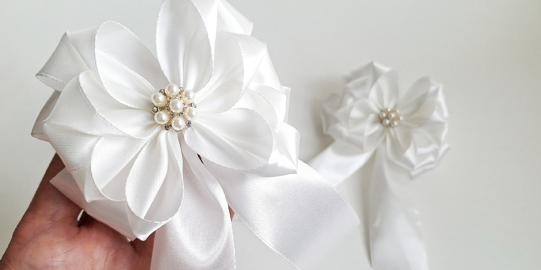 Готовимся к 1 сентября: Новые бантики 3 мастер-класса